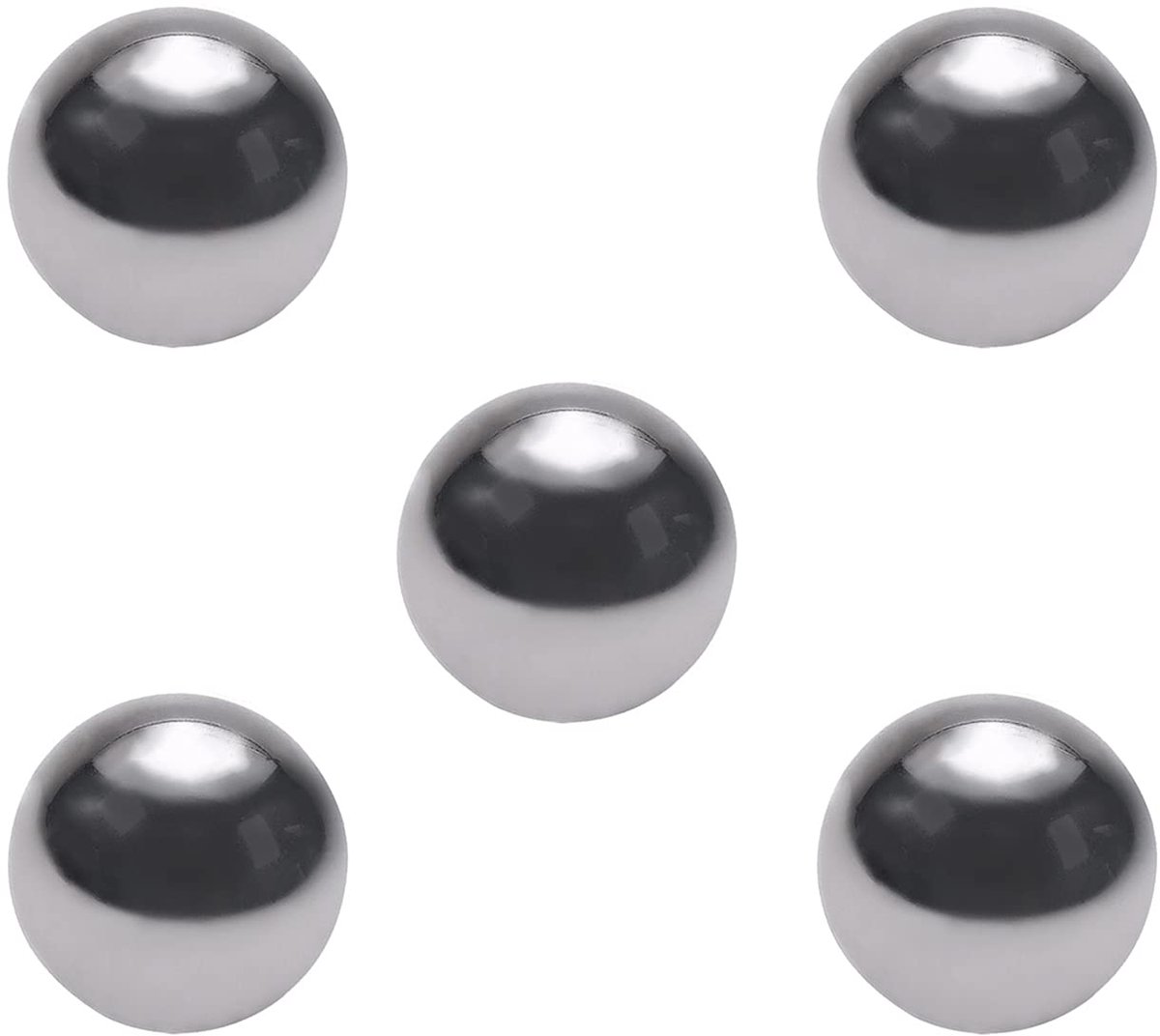 Dailygoods - Precisie Chrome Staal Dragende Ballen 17mm G10 (5 stuks)