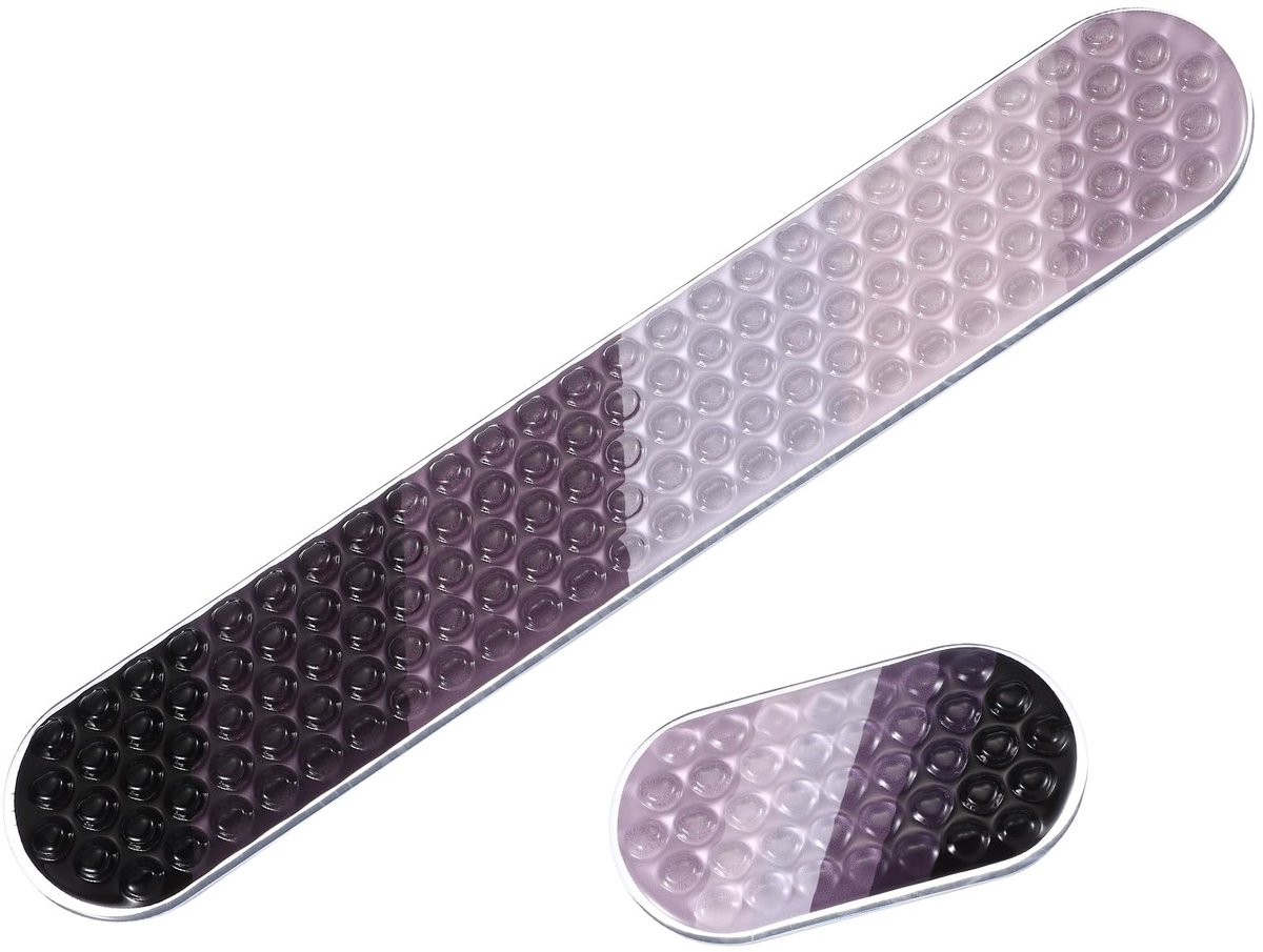 Omgoods - Ergonomische Gel Polssteun voor Muismat - Bruin Ombre Siliconen Kussen voor Thuis en Kantoor