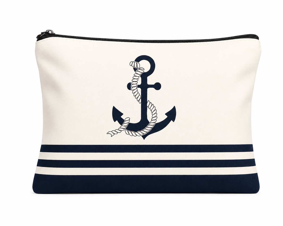 toilettas marine - make up tasje - toilettas -