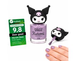 Kuromi Nagellak – Kinderen Nagellak – Glitter Nagellak – Waterbasis – Afwasbaar – Vegan – 3 ml
