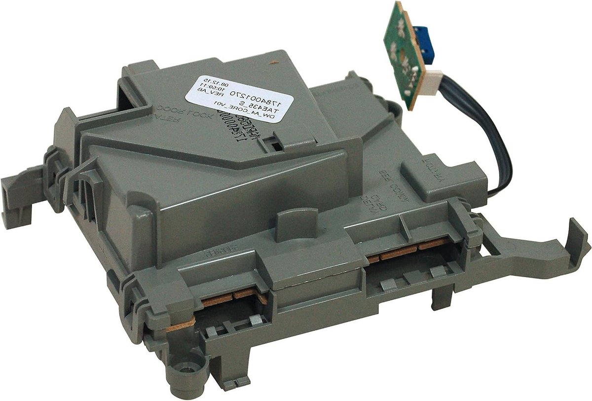 Vaatwasser Electronic Card - Vervangende Printplaat - Apparaat Reparatie - Origineel Onderdeel - 1 x 1 x 1 cm - Grijs