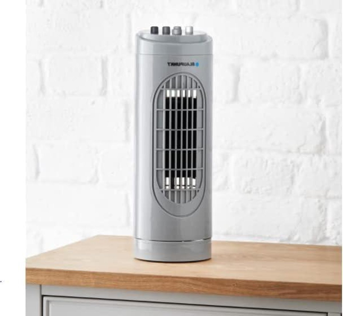 Tower Fan - Ventilator Staand - Ruimte Koelen - Oscillerende Functie - 36 cm - Grijs