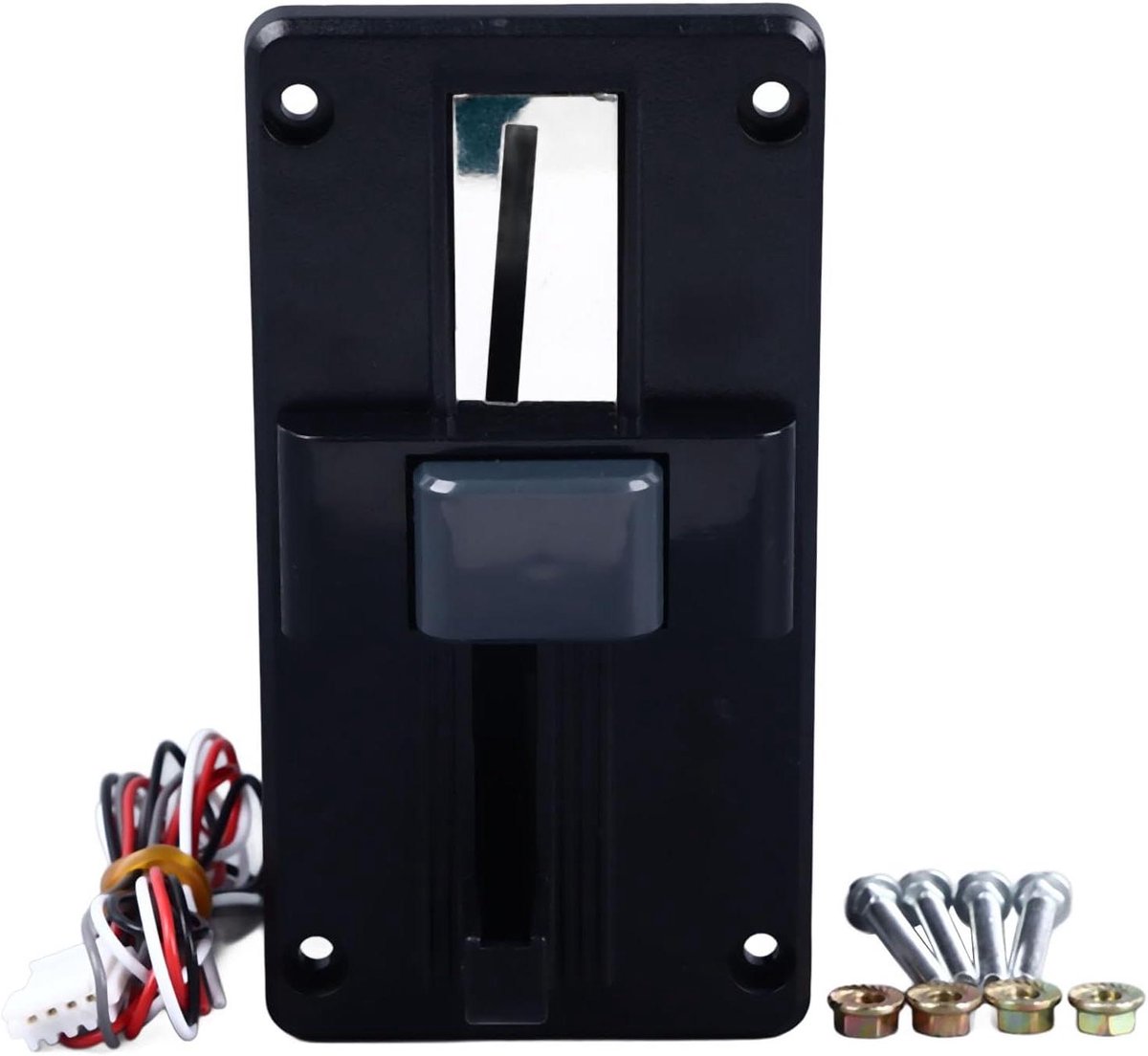 Munt Acceptor - Munt Selector - Automaten Beheer - 6 Munten Geheugen - 15-29mm Diameter - Zwart