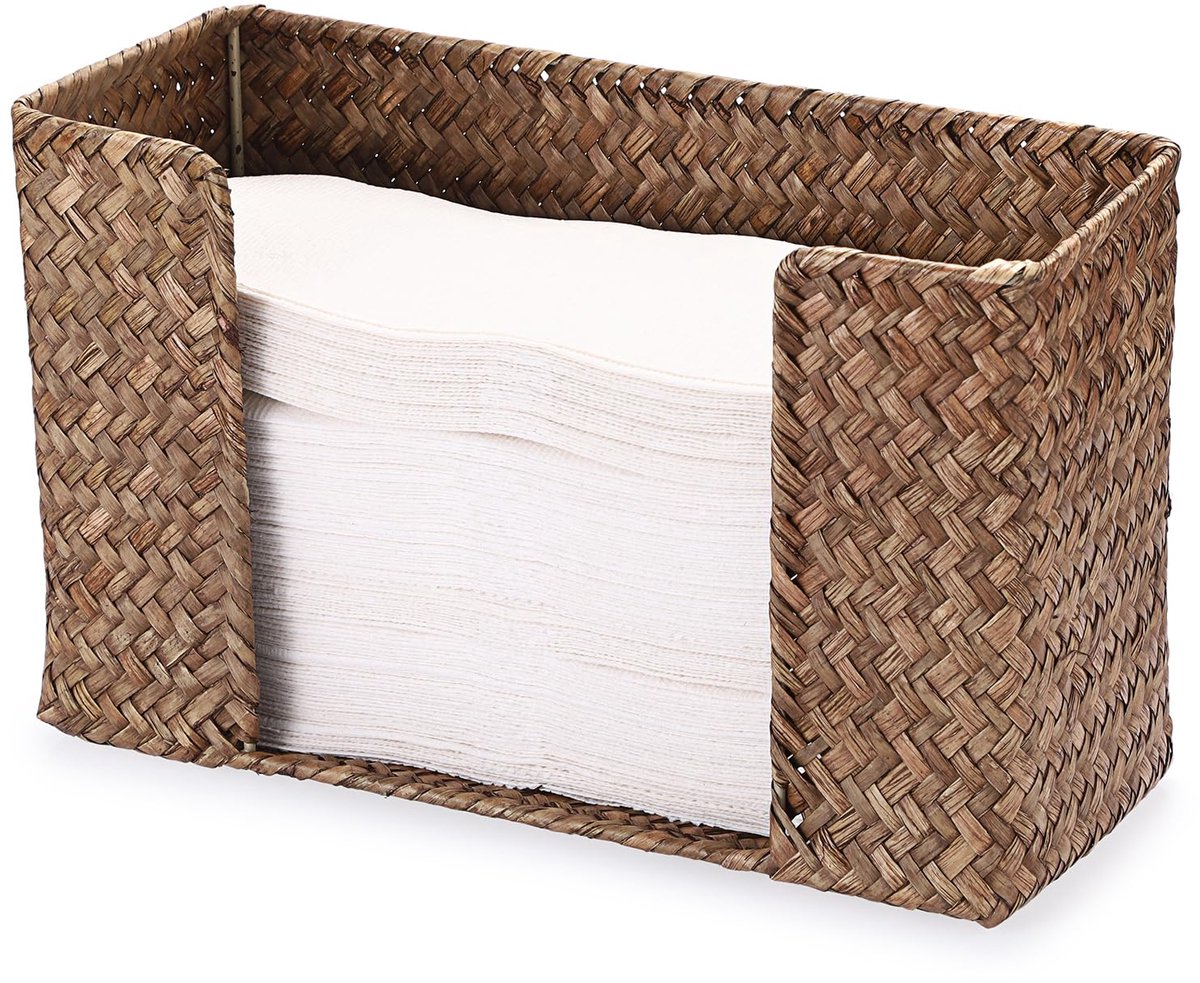 SnelShoppen - IGNPION Multifold Papieren Handdoekdispenser - Zeegras Handdoekhouder - C-vouwen, Z-vouwen, Drievoudig - Badkamer en Keuken Handdoeken S