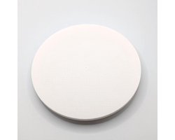 Deksel Melkopschuimer - Reserve deksel Opschuimer deksel - Melk Opschuimen - Perfecte Pasvorm - 113-115 mm binnendiameter - Wit