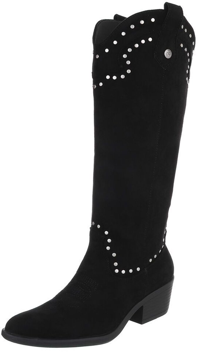 Hoge laars - sierdetails - dames Mt:38