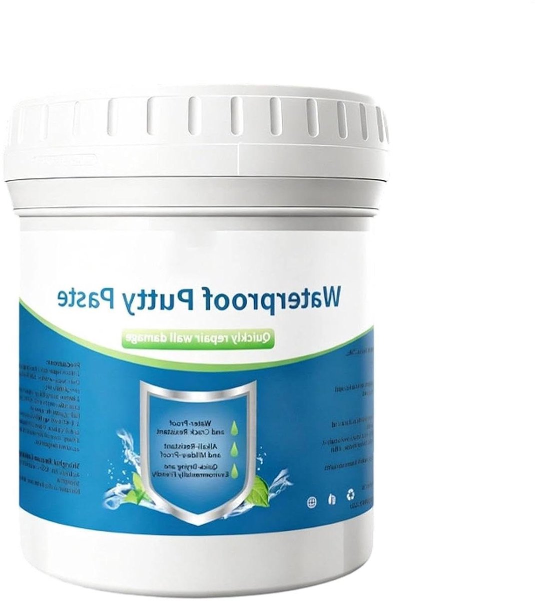 Gipsplaat Reparatieset - Muurvuller Kit - Scheuren Herstellen - Sneldrogend - 1 kg - Wit