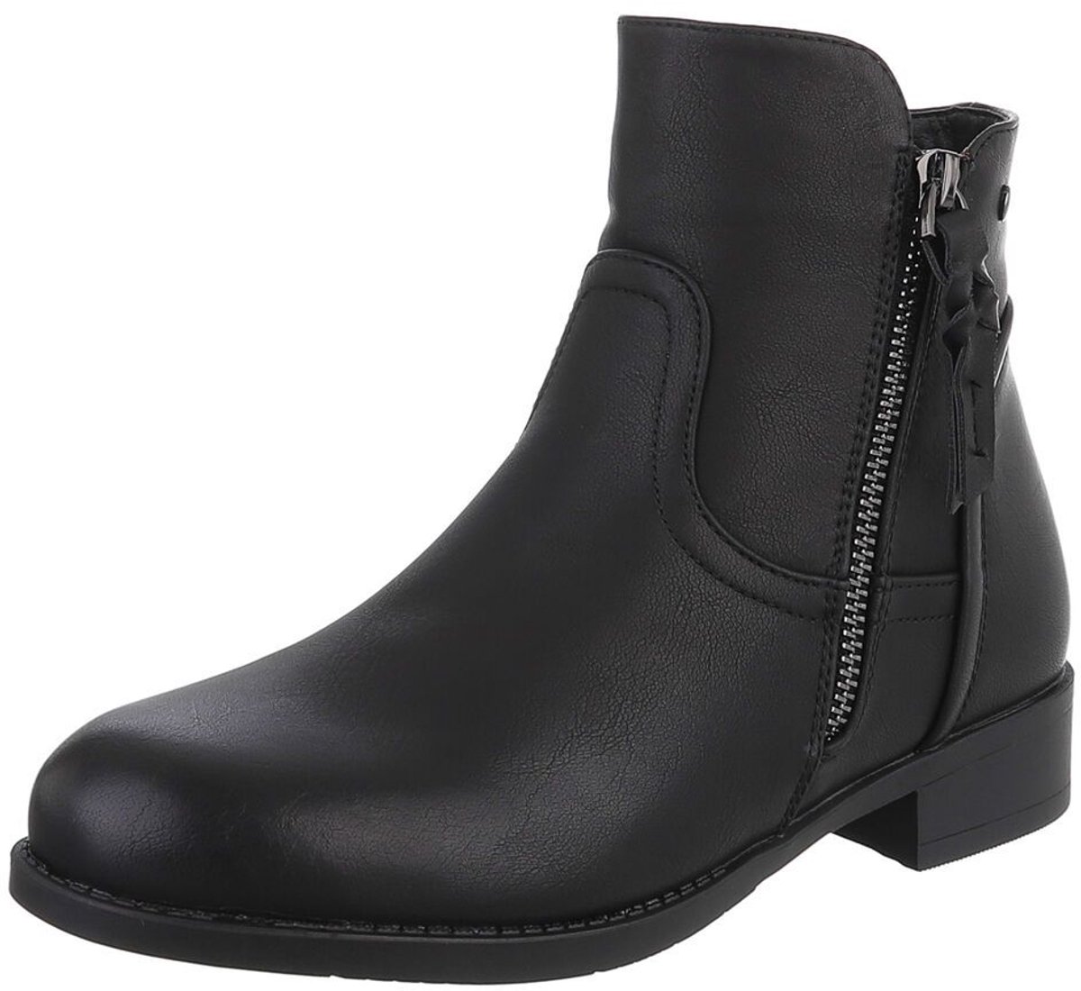 Enkellaars - Ritssluiting - Dames Mt:36