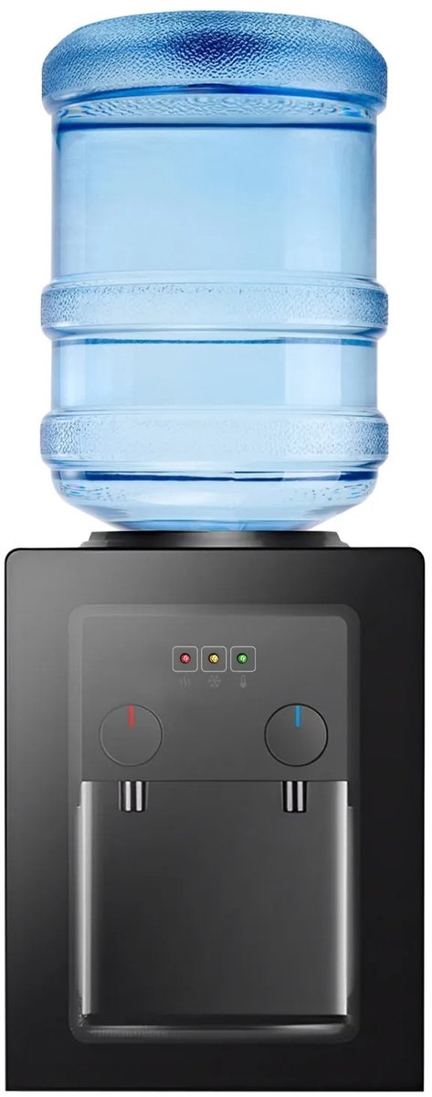 Linkforu - Compacte Waterdispenser - Warm & Koud Water - RVS Binnenreservoir - Energiezuinig - Voor Thuis & Kantoor – 220 Volt – 550 Watt