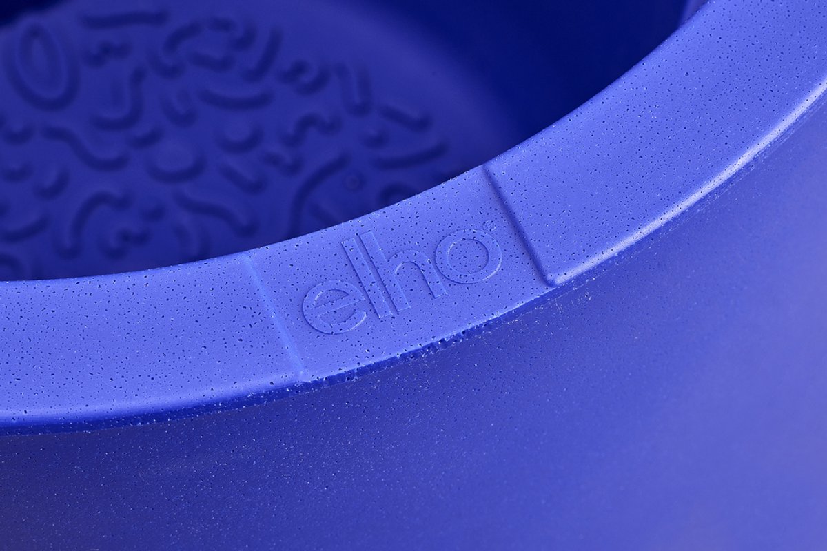 Elho Amber Grail 30 - Pot de fleurs intérieur et extérieur