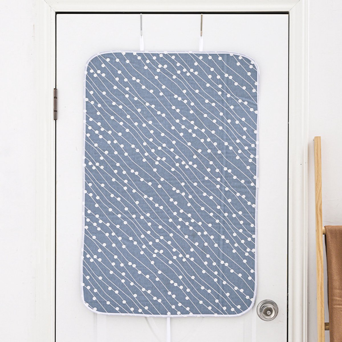 Strijkmat Opvouwbaar Tafelstrijkplank 60x90cm – Hittebestendige IJzergaas Beschermdoek Voor Stoomstrijkijzer En Grote Kledingstukken
