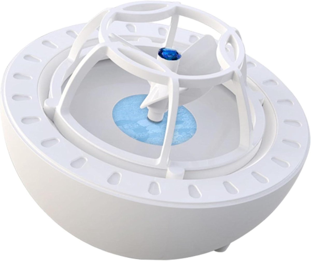 Mini Vaatwasser Draagbare Afwasser Gerechten Reinigen Krachtige Golf Reiniging 10 cm Blauw