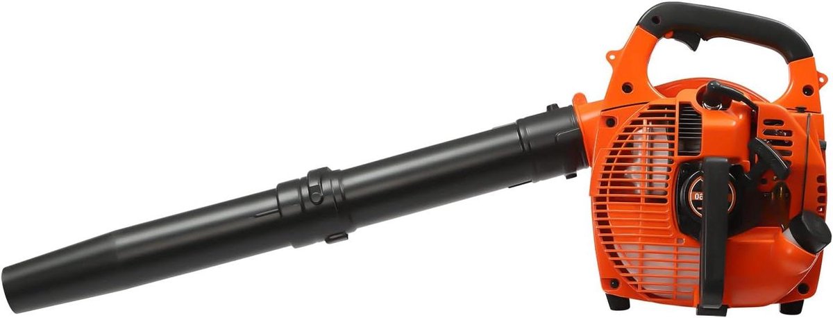 Benzine Bladblazer - Tuinblower Krachtig - Tuinonderhoud Reinigen - Tweetakt Motor - 750 W - Oranje