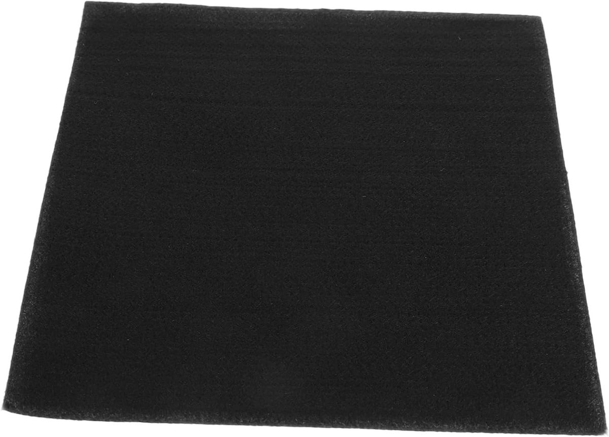 Blusdeken - Brandwerende mat - Hoge temperatuur toepassingen - Lichtgewicht en draagbaar - 20 x 20 cm - Zwart