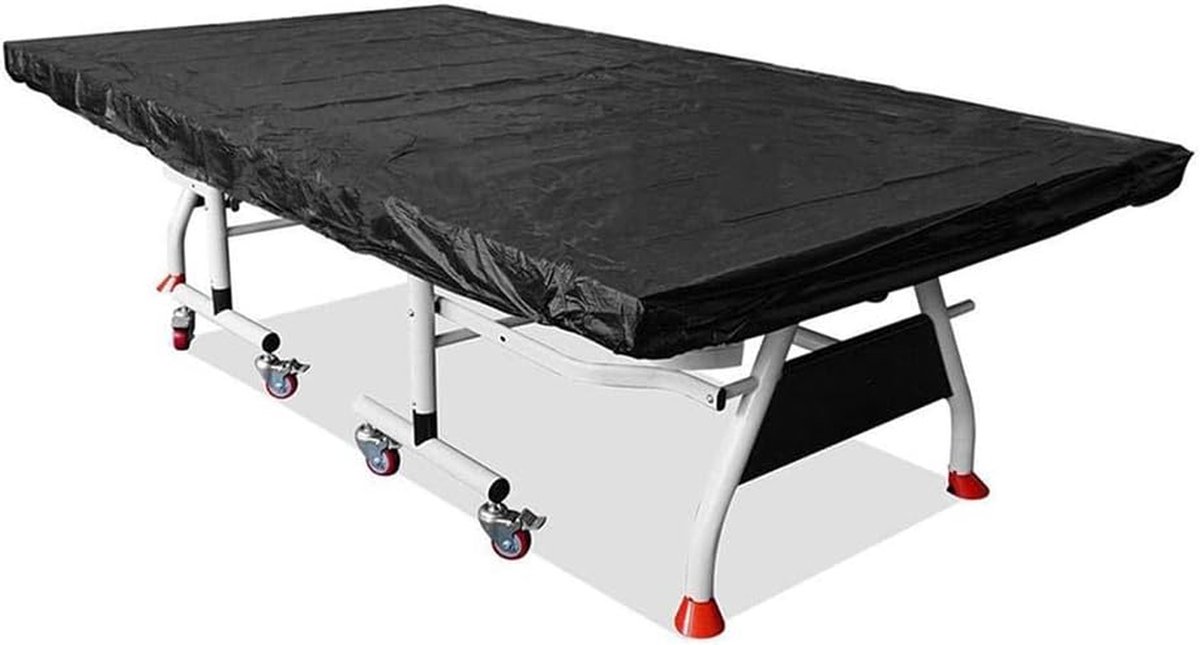 Tafeltennishoes - Ping Pong Tafel Beschermhoes - Tafel Beschermen - Waterdicht Oxford Doek - 280 x 150 cm - Brons