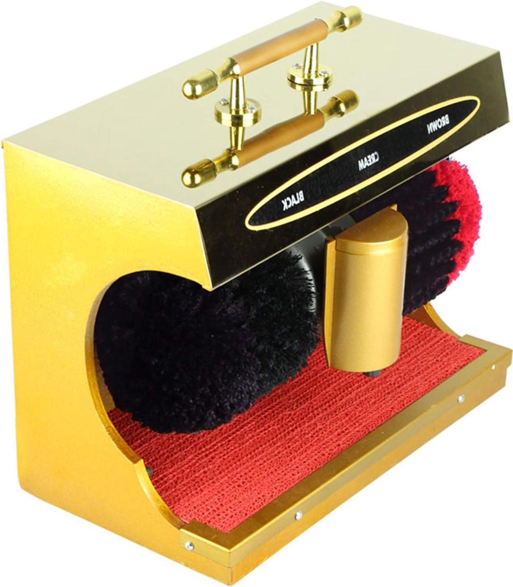 Automatische Schoenpoetser - Schoenpoetsmachine Elektrisch - Schoenen Glanzend Houden - Infraroodsensor - 37 cm x 21 cm x 29 cm