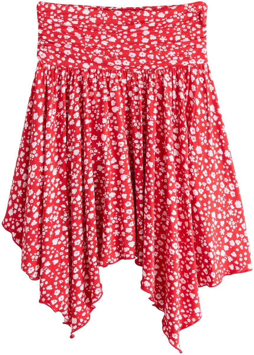 Next - Meisjes - Rok met puntzoom - Rood