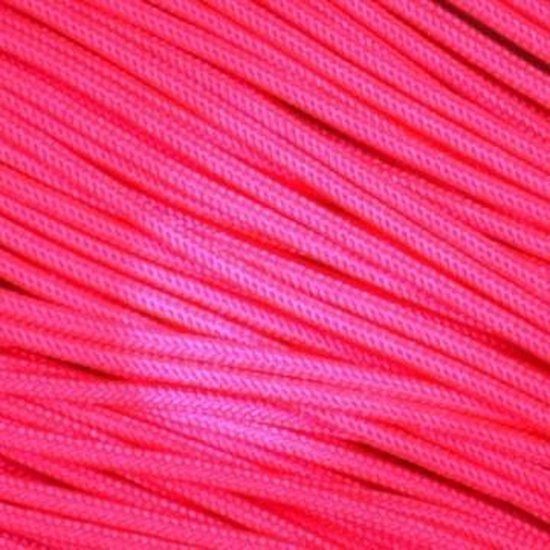 Foto: Rol 100 meter neon pink paracord 550 12