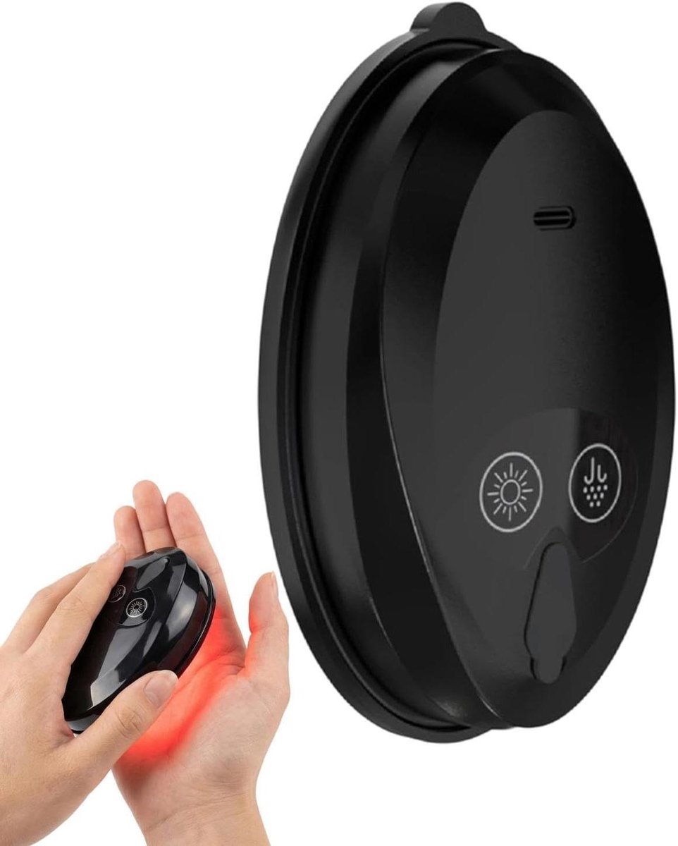 Elektrische Voetvijl - Eeltverwijderaar Voet - Voetverzorging Thuis - Met Verlichting - 12 cm - Zwart