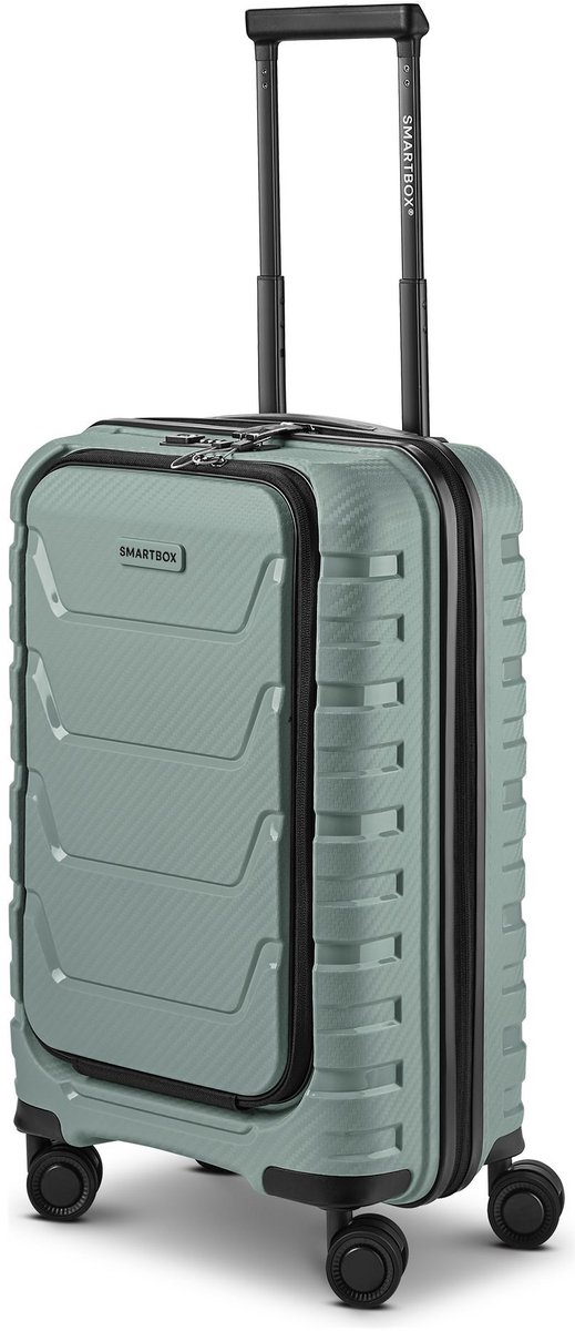 Smartbox Edition 01 4 wielen Cabinewagen 55 cm Laptopvak - Harde bagage - TSA slot - mint