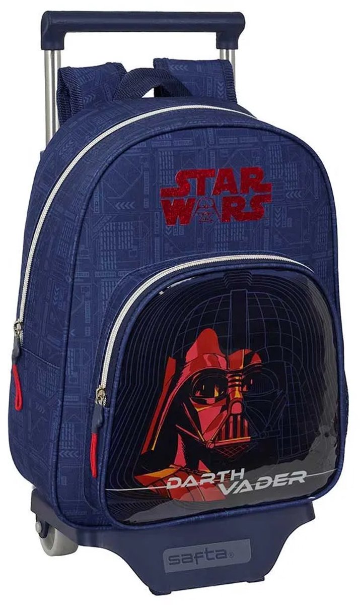 Safta Star Wars 10l Rugzak Met Wielen Blauw Kinderen