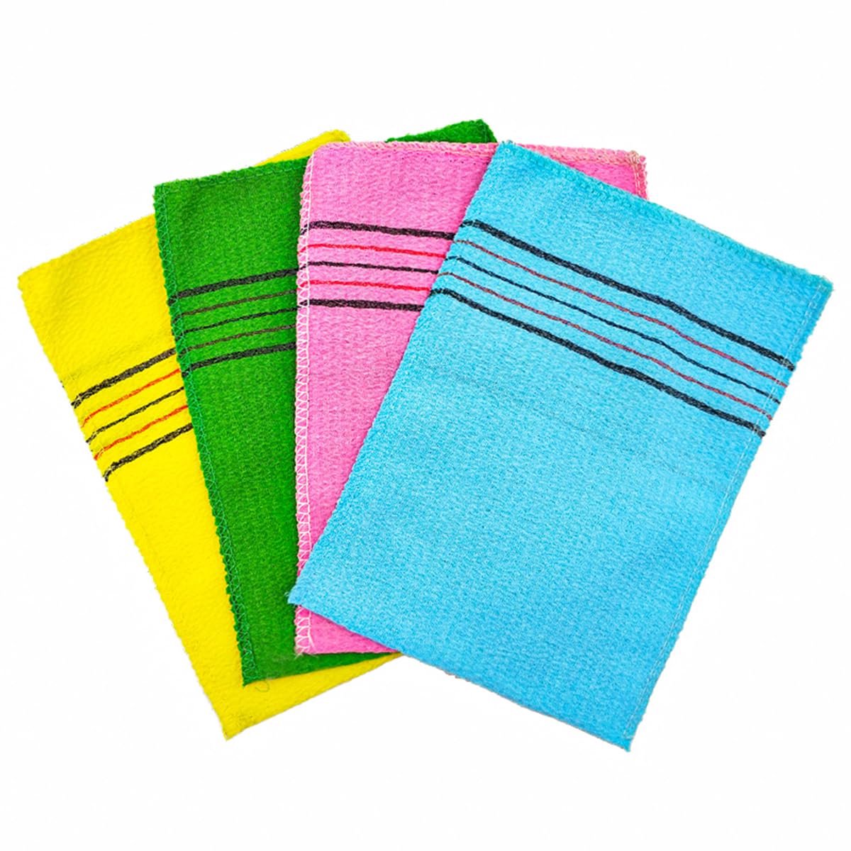 Dailygoods - 16 Stuks Exfoliërende Doek voor Dode Huidverwijdering - Koreaanse Spa Handschoenen