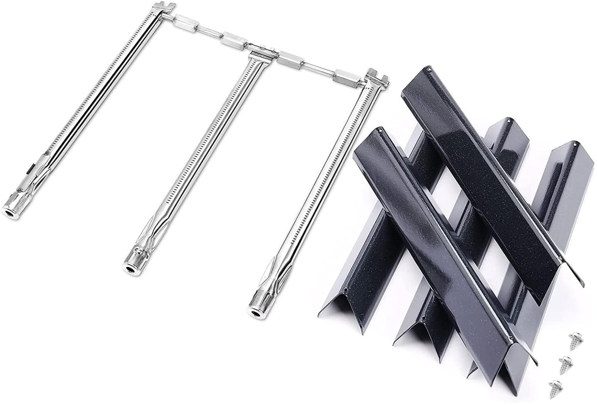 Dailygoods - Branders & Flavorizer Bar voor Weber Spirit I 300-serie - Reserveonderdelen