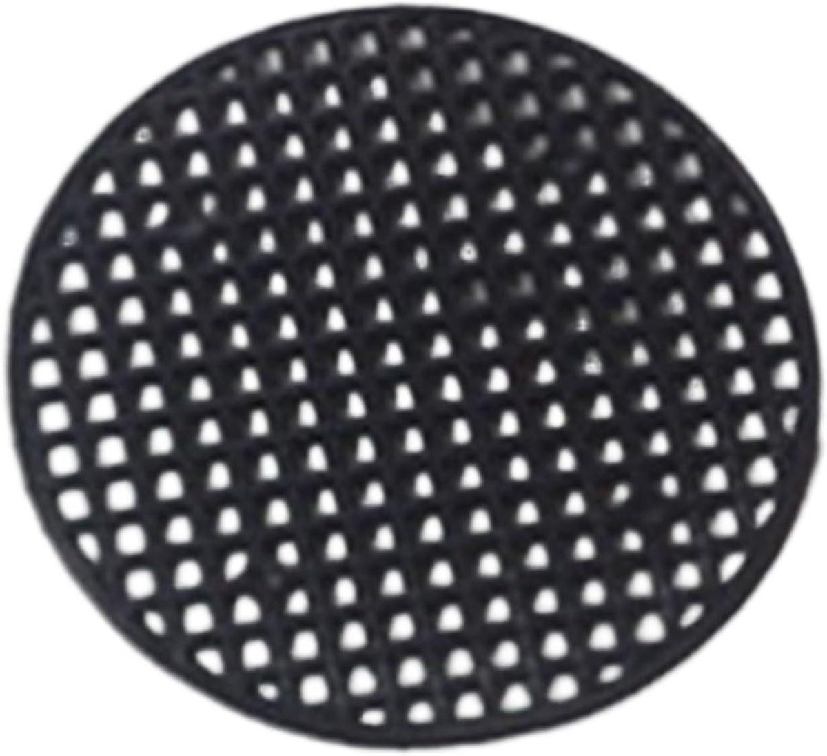 Tuinmatten voor Potten - Drainage Pads - Planten Verzorgen - Voorkomt Uitspoelen Grond - 100 stuks 7.5x7.5cm - Zwart