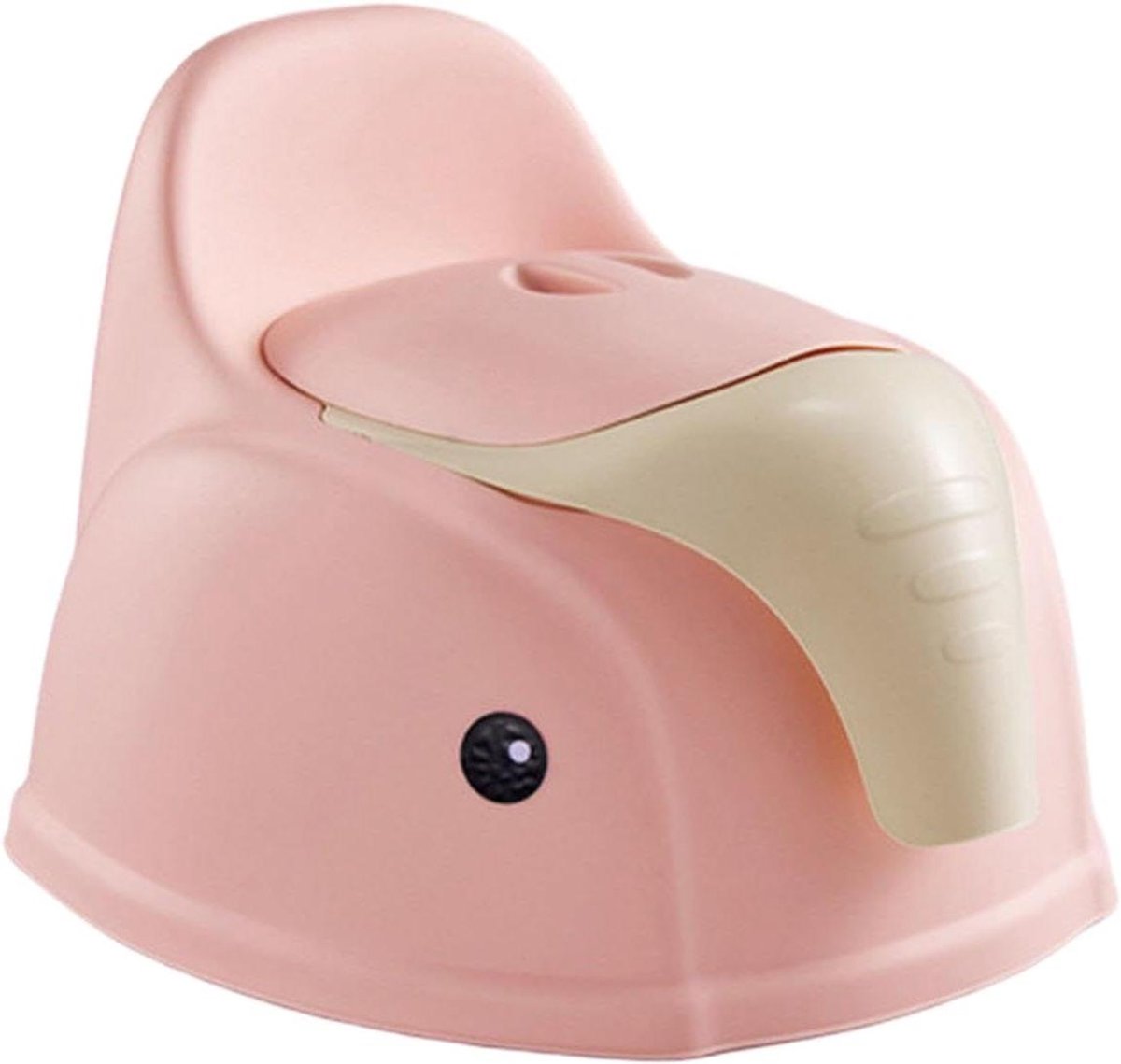 Potjesstoel Peuter - Trainingstoilet Kinderen - Zindelijkheidstraining - Antislip Voetjes - 34x31 cm - Roze