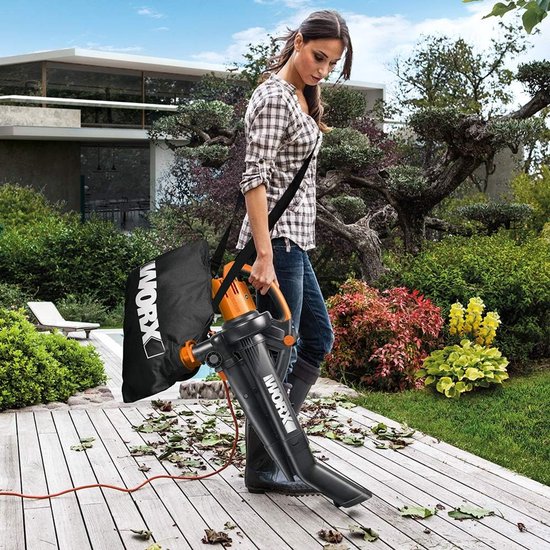 3000W Elektrische Bladblazer en Bladzuiger 3-in-1 met Mulcher - Krachtige Bladeren Verwijdering — afbeelding 4