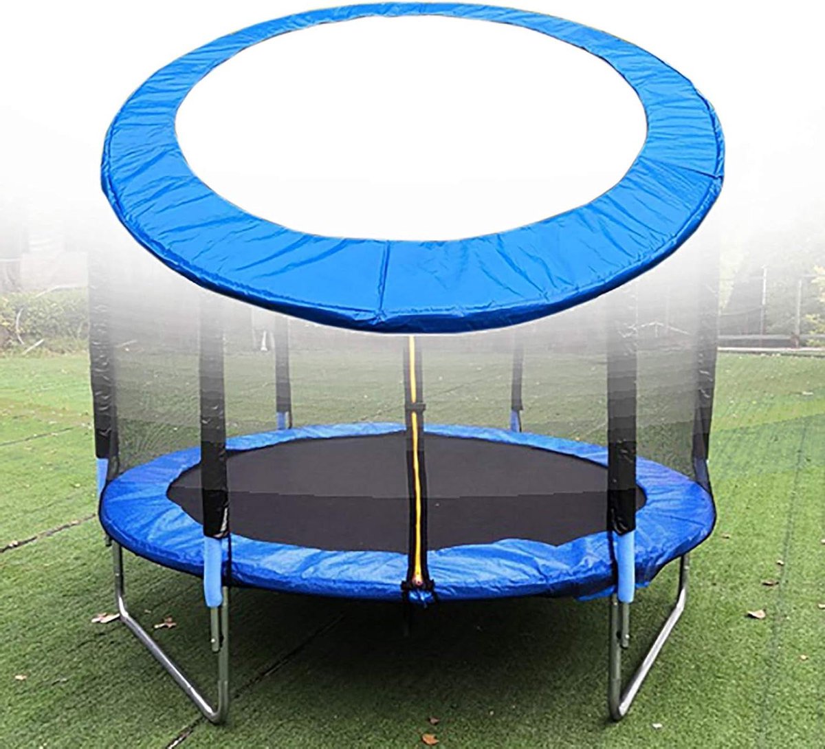 Trampoline Randbeschermer - Veiligheidspad Kussen - Veilig Springplezier - UV-bestendig Scheurvast - Universele Maten - Zwart