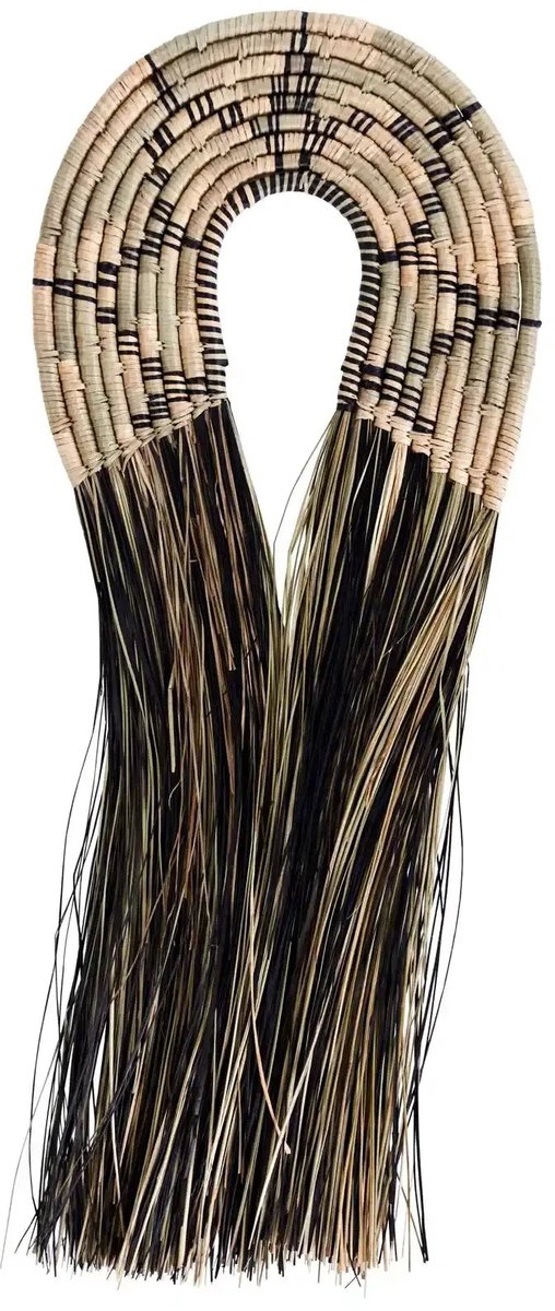 House Doctor Wanddecoratie Junia naturel zwart 100cm