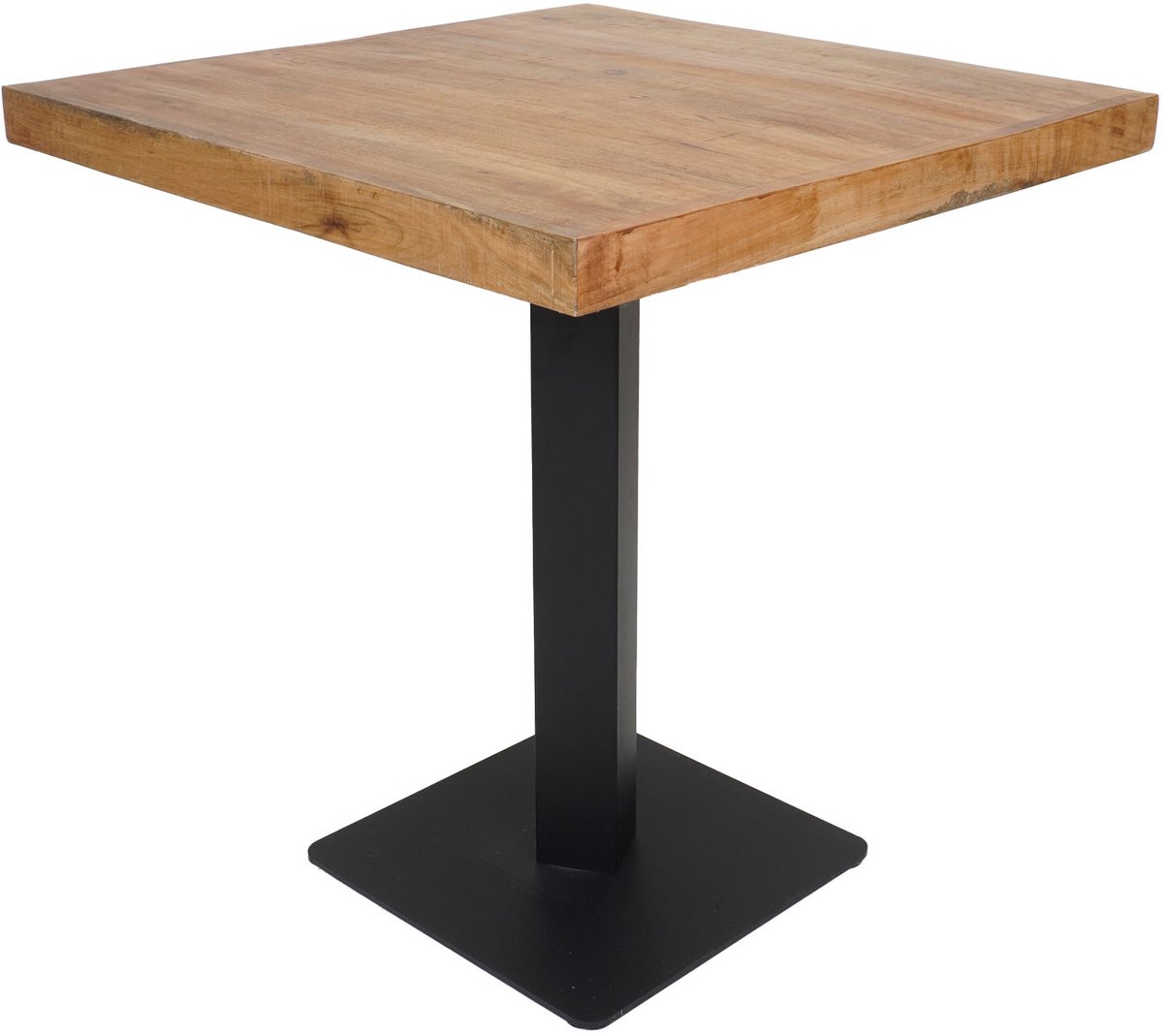 Horeca Eettafel - Mangohout - 70 x 70 cm