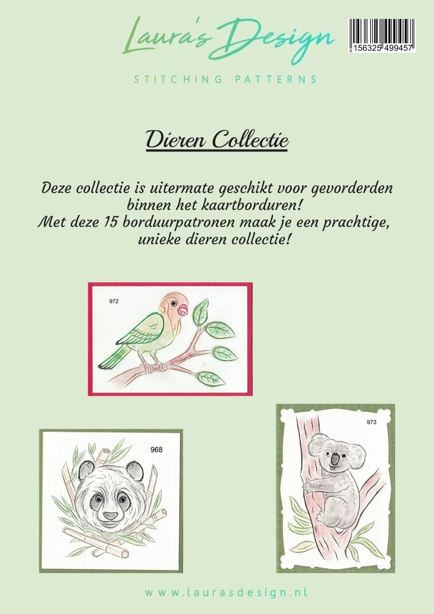 Borduurcollectie Dieren