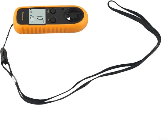 Digitale Anemometer - Windmeter Test Apparaat - Buiten Meten - Hoge Precisie Meting - 0-30 m/s - Zwart — afbeelding 2