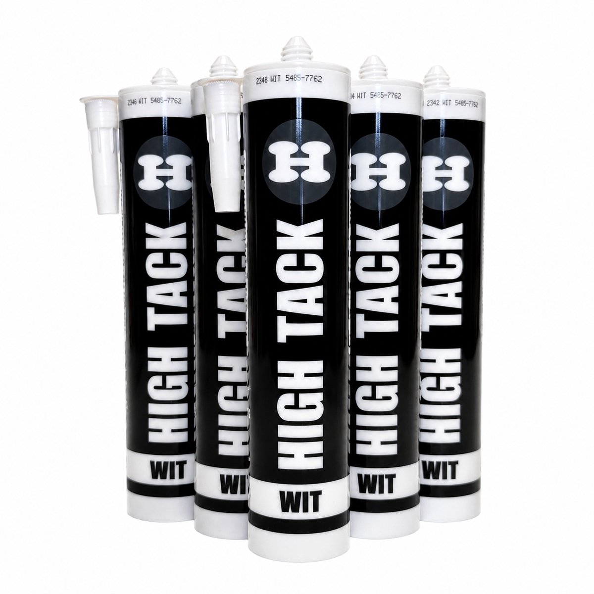 6 stuks Homburg High Tack 290 ml koker wit