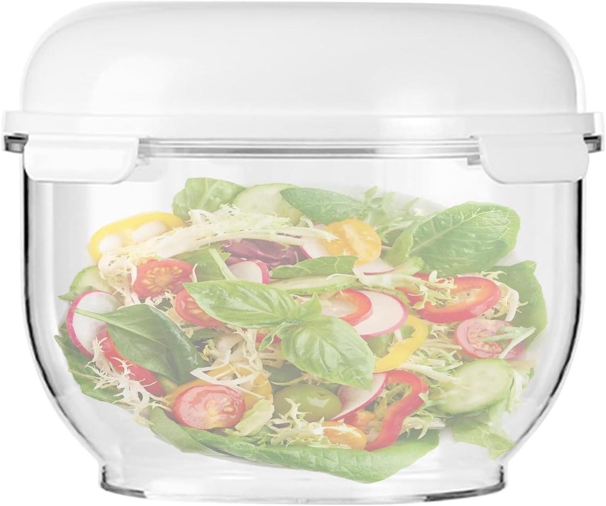 Hefdoos Pizzadeeg - Gistdoos Deegplaat - Deeg Laten Rijzen - Transparant Anti-aanbak - 225 x 209 x 181 cm - Transparant