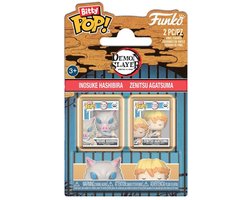Demon Slayer Inosuke Hashibira & Zenitsu Agatsuma (Bitty Pop!) vinylfiguren (Set van 2) Unisex Funko Pop! - Neutraal - Standard