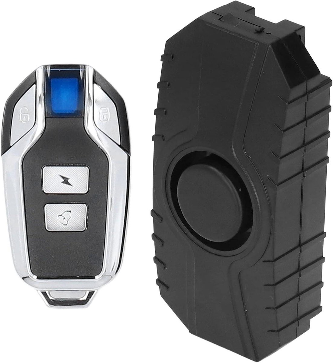 Fiets Alarm - Motorfiets Alarm Scooter Alarm - Voertuig Beveiligen - Trillingsgevoeligheid Instelbaar - 113 Decibel - Zwart
