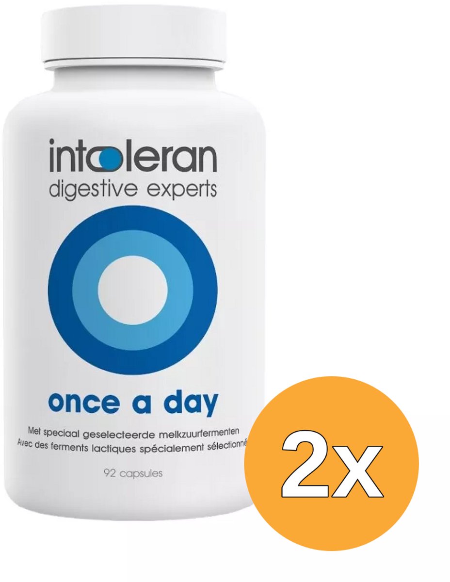 2x Intoleran Once a day (92 capsules)