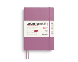Leuchtturm1917 - 2027 - Agenda - Weekly Planner - A5 Medium 15x21cm - dusty rose - softcover