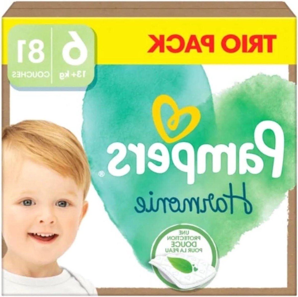 Babyluiers - Wegwerpluiers baby - Baby verzorgen - Ademende materialen - 81 stuks - Wit