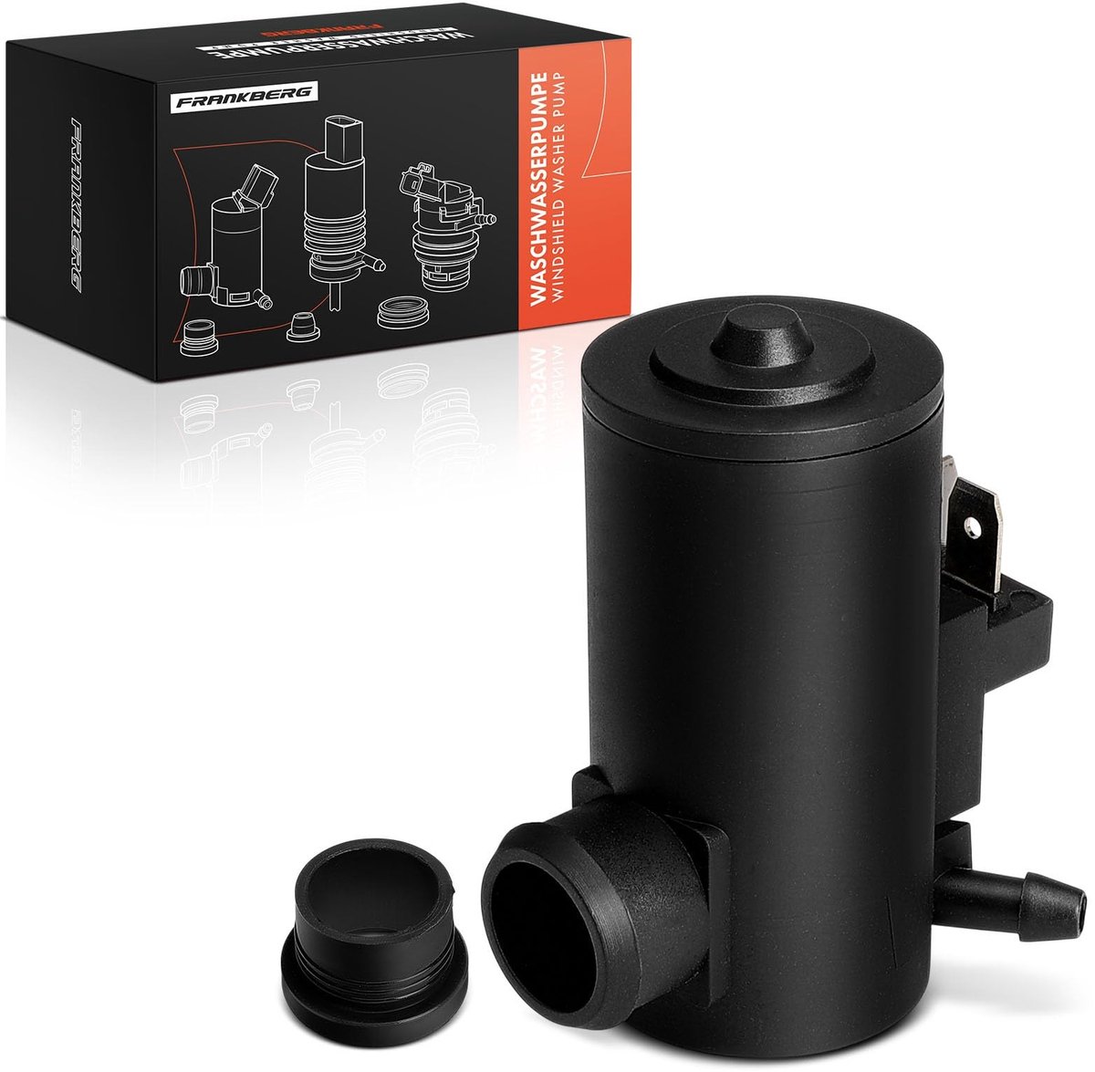 Dailygoods- Ruitenwaterpomp Vervanging - Waterpomp - Ruitenreiniging - Model 76806SL0E11 - Geschikt voor voertuigen - Controleer pasvorm