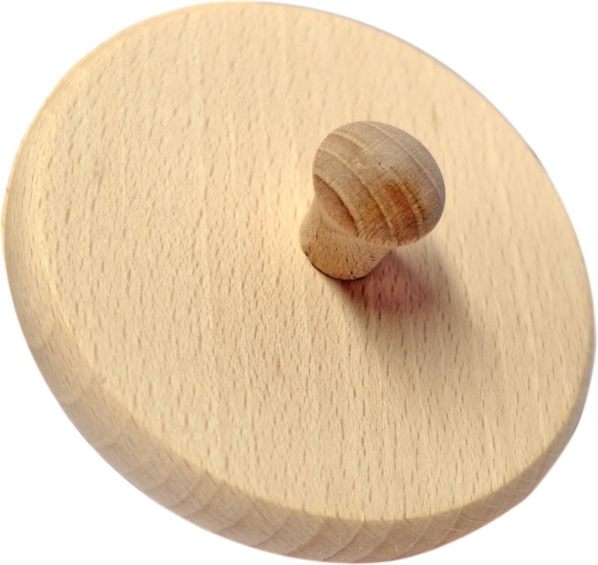 Dailygoods- Insectenbescherming voor glazen - Deksel van massief beukenhout - Handgreep met pin - Geschikt voor 0,5/1 liter kruiken - Bescherming tegen wespen/vliegen/muggen - Ideaal cadeau-idee - Bierdopje