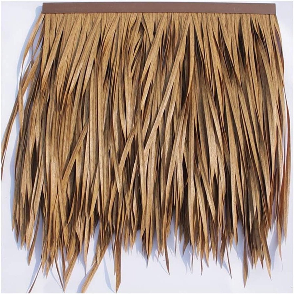Kunstmatige Riet Tegels - Nep Stro Dak - Decoratie Buiten - Vlamvertragend Materiaal - 0.5X0.5m per stuk - Geel