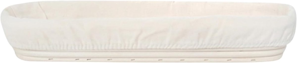 Brood Proofing Mand - Rijsmand Deegmand - Ambachtelijk Brood Bakken - Vochtbeheersing - 34 x 10 x 55 cm - Natuurlijk