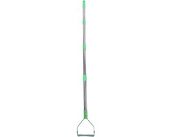 Tuinschoffel Lange Steel - Onkruidsteker Weder - Onderhoud Bloembedden - Dubbele Snijrichting - Tot 161 Cm - Zilver van Tuinschoffel. — afbeelding 2
