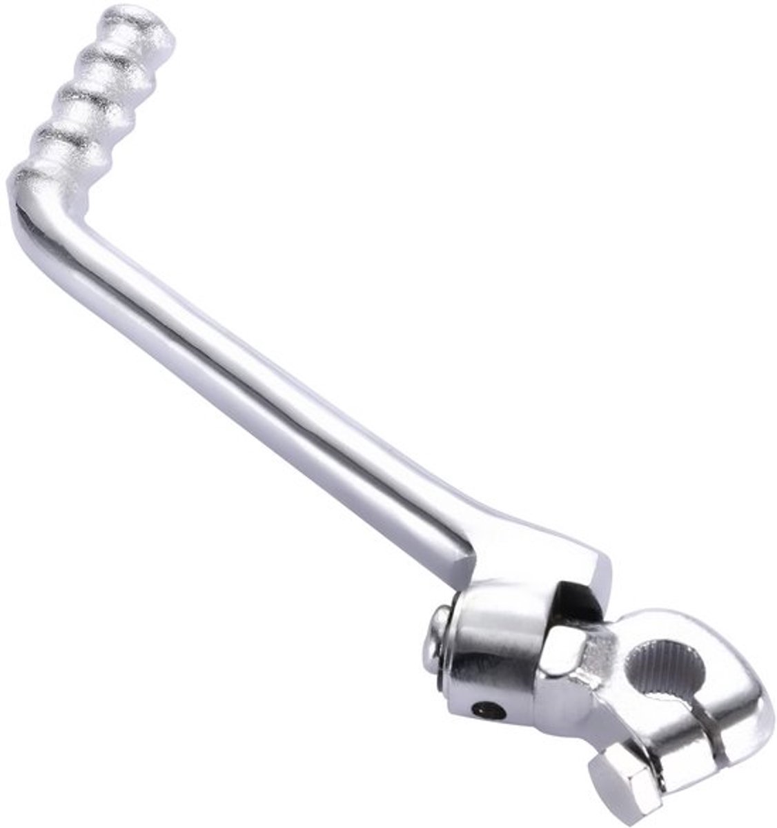 Kickstart Lever Pedaal - Verstelbare Vervanging - Zilver - Roestvrij staal - Geschikt voor 50cc 70cc 90cc 110cc 125cc 150cc - Pit Bike Cr...