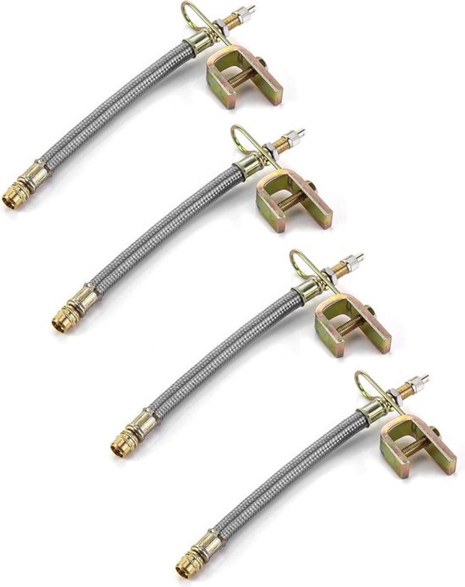 Ventielverlenger voor Auto, Vrachtwagen - Set van 4 stuks - 19cm