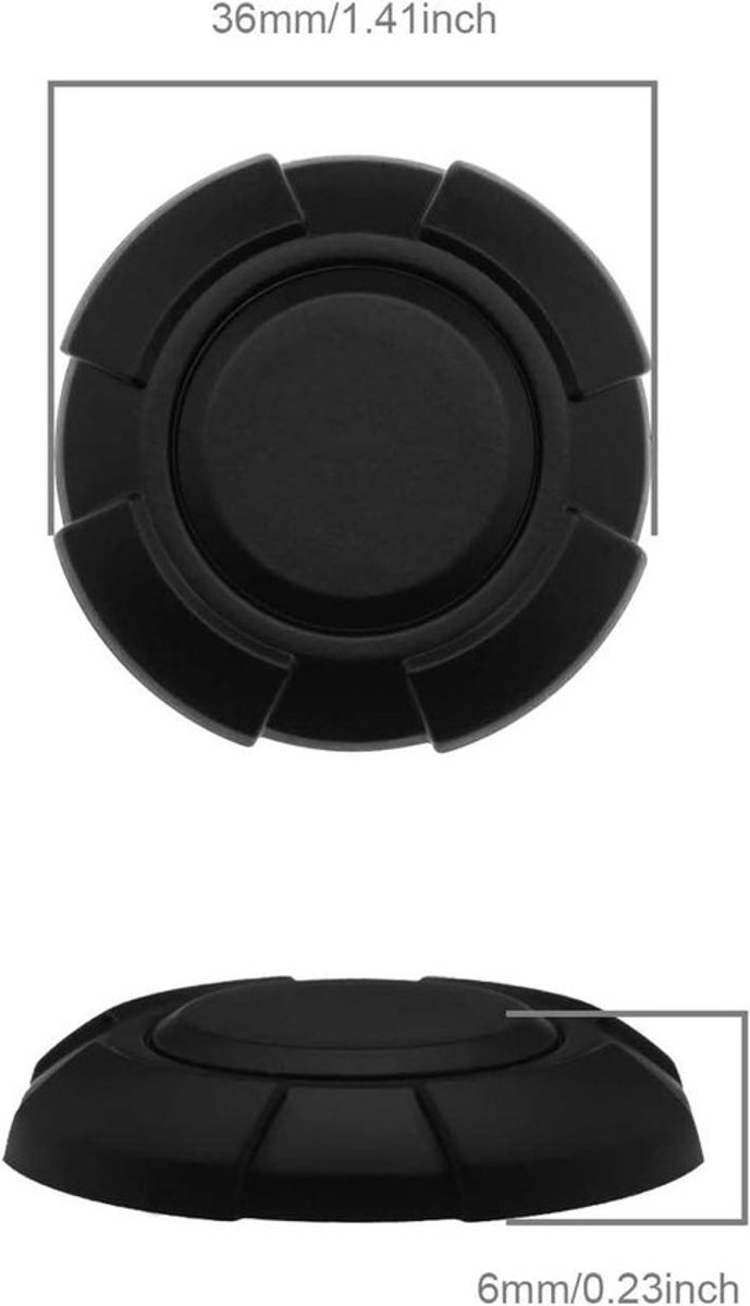 Auto Deurslot Trim Cover Stofdicht Sleutelgat Decoratie - Jimny Accessoires - Zwart